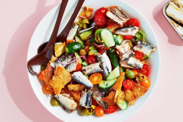 Chopped Salad With Sardines and Preserved Lemon