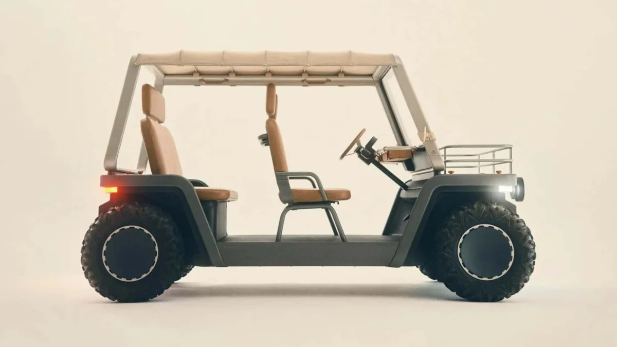 The Amble One: A Stylish, Neighborhood-Ready Electric Buggy Targets the Luxury Resort Market