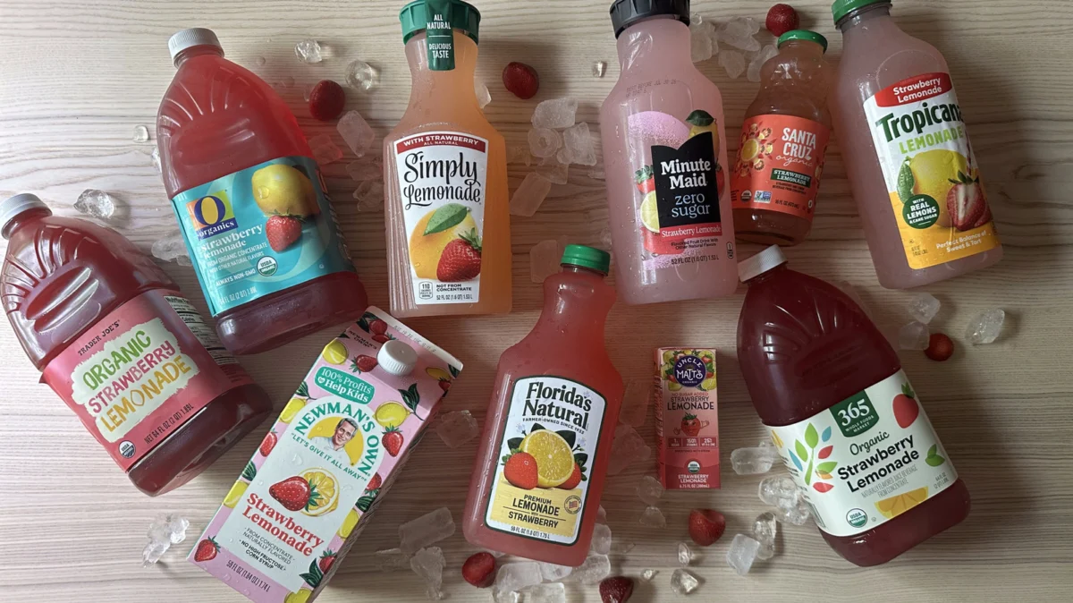 The Ultimate Summer Sipper: 10 Store-Bought Strawberry Lemonade Brands, Ranked Worst to Best