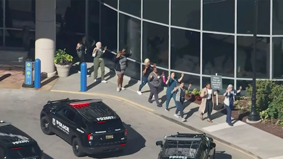 Tragedy at Wilmington Hospital: One Dead, One Wounded in Delaware Medical Campus Shooting as Hunt for Suspect Intensifies