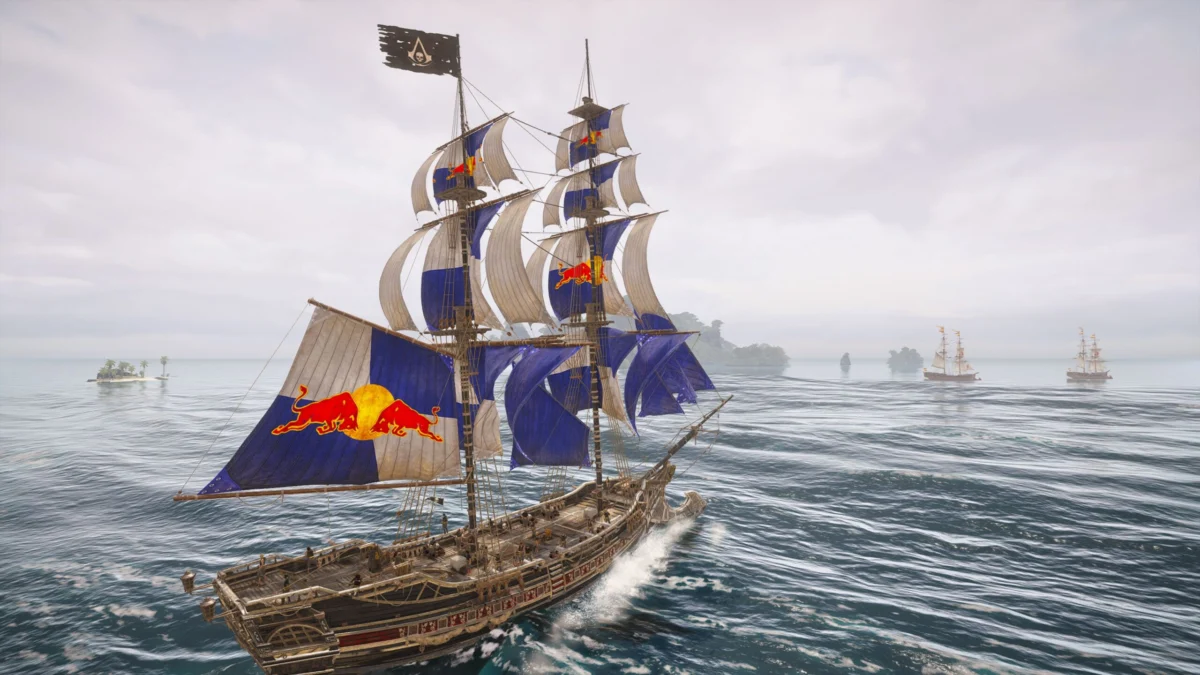 Deep Sea Secrets and High-Flying Sails: The Assassin’s Creed Black Flag Resynced x Red Bull Crossover
