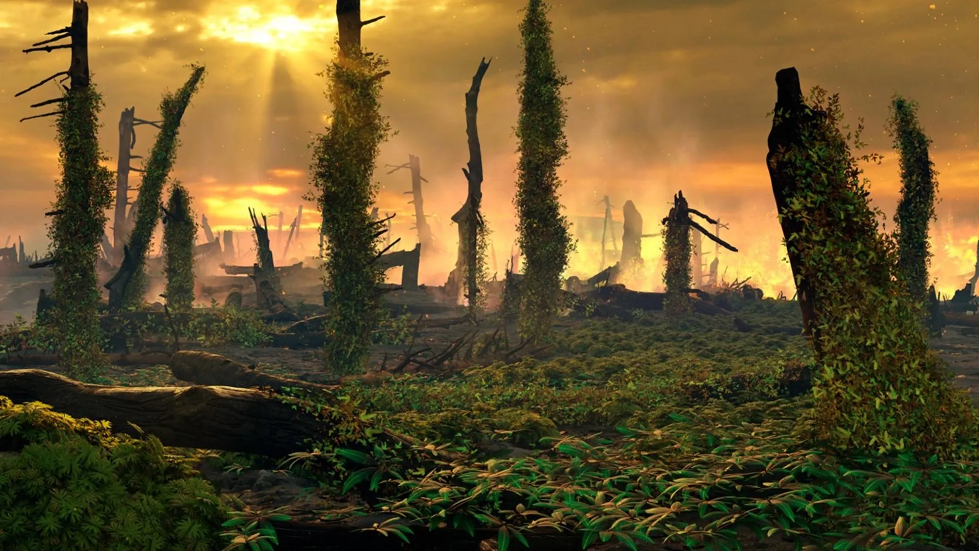 Hell on Earth: How Ancient Ferns Fueled a Planetary Firestorm During the End-Triassic Extinction