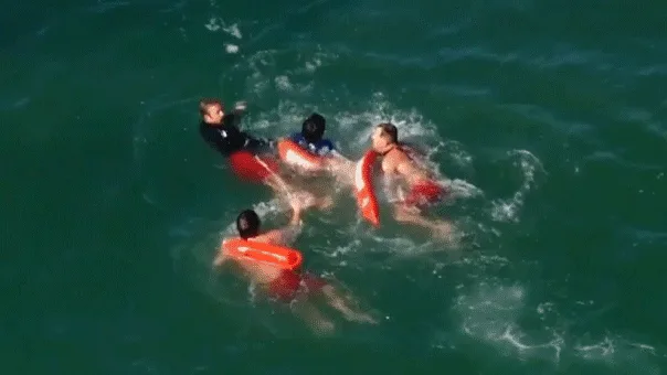 Maritime Standoff: Felony Suspect Evades LAPD in 90-Minute Ocean Pursuit Off Will Rogers State Beach