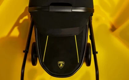 From Racetrack to Nursery: The Exclusive Lamborghini and Silver Cross "Reef AL Giallo" Stroller