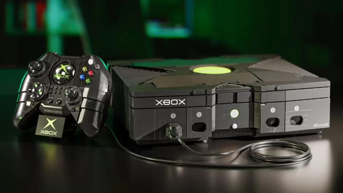 Gaming History Reimagined: The Original Xbox Returns as a Massive 3,509-Piece Mattel Brick Shop Set