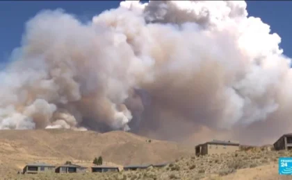 Nevada Declares State of Emergency as Massive Wildfire Triggers Mass Evacuation of 14,000