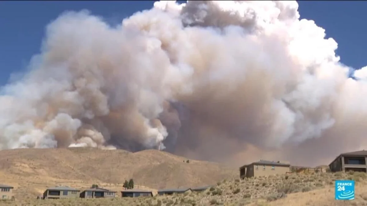 Nevada Declares State of Emergency as Massive Wildfire Triggers Mass Evacuation of 14,000