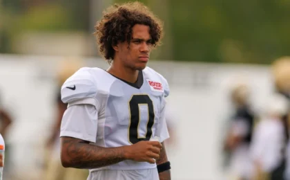 Saints’ Championship Hopes Jolted: Rookie Star Jordyn Tyson Sidelined for Two Months