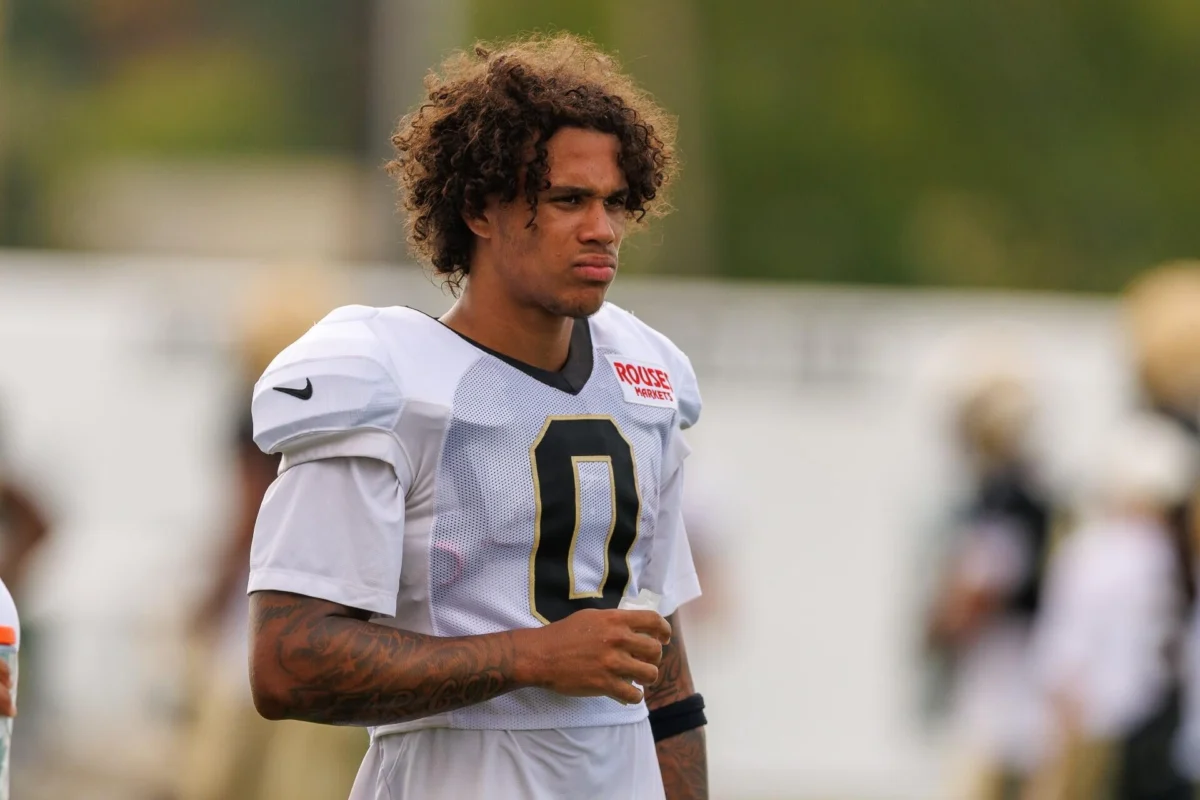 Saints’ Championship Hopes Jolted: Rookie Star Jordyn Tyson Sidelined for Two Months