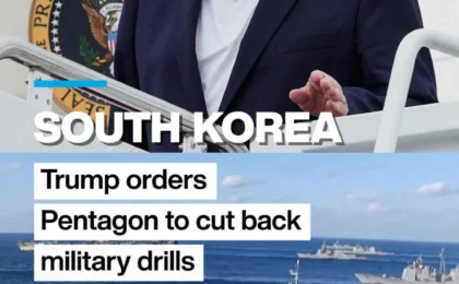 Strategic Pivot: Trump Orders Pentagon to Curtail US-South Korea Military Drills Hours Before Launch