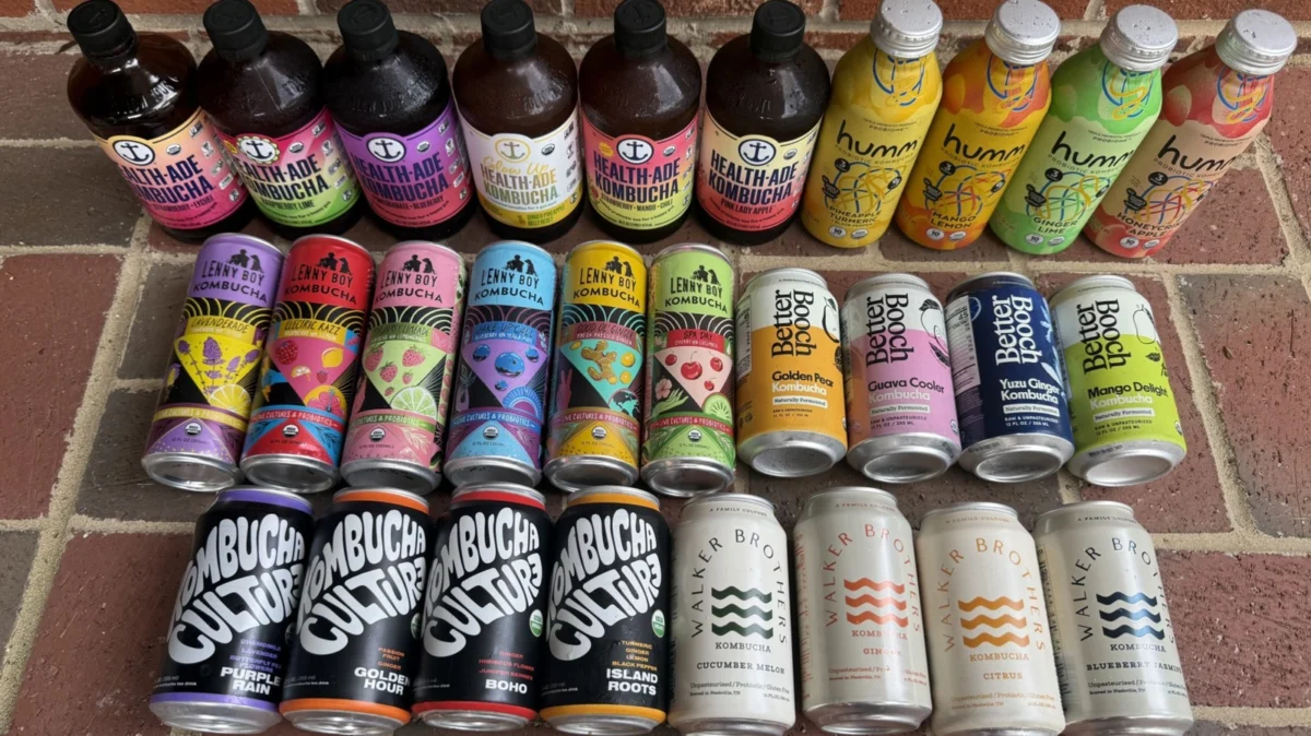 The Bubbling Market: A Comprehensive Ranking of 6 Store-Bought Kombucha Brands