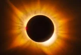 The Golden Corona: Atmospheric Anomalies During Last Week’s Total Solar Eclipse
