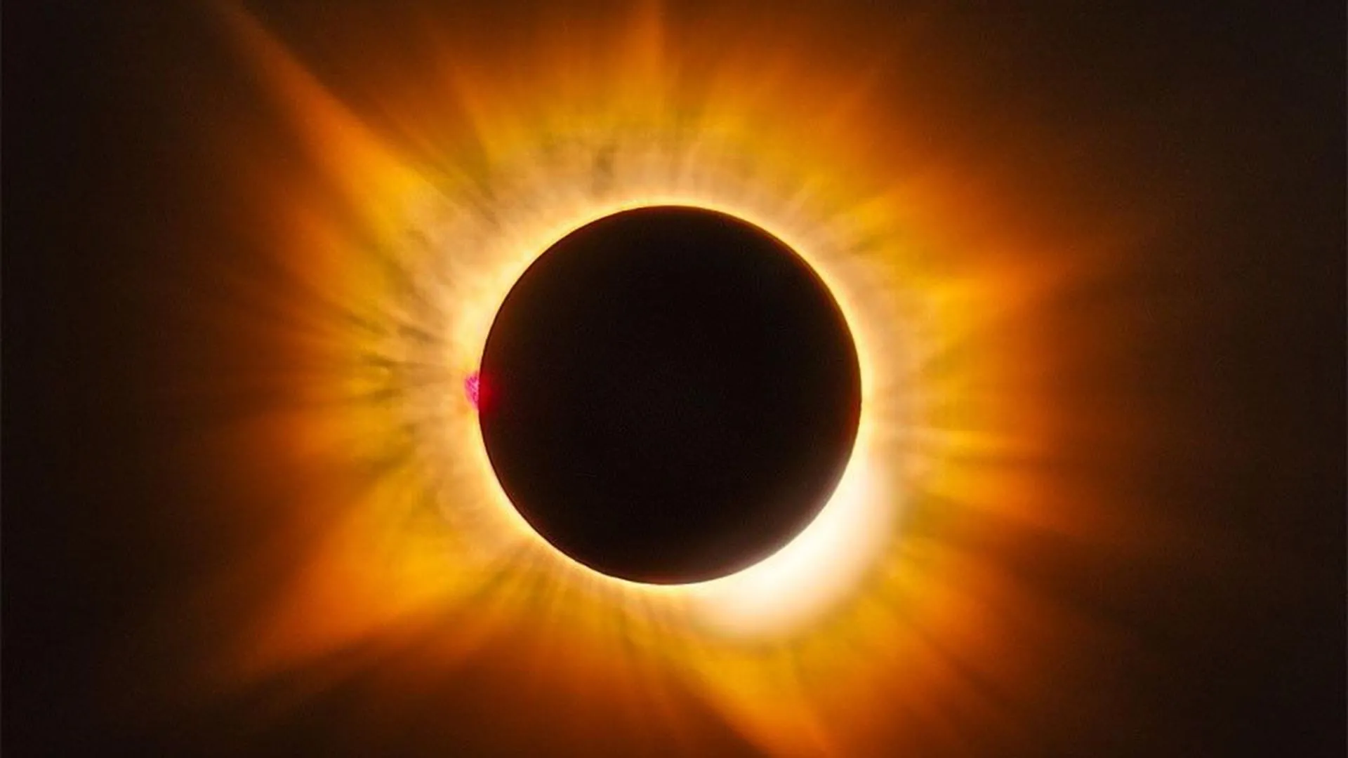 The Golden Corona: Atmospheric Anomalies During Last Week’s Total Solar Eclipse