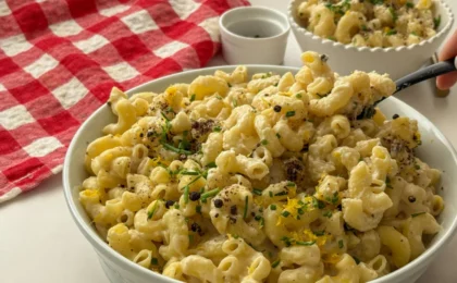 The Roman Renaissance: Elevating Comfort with Cacio e Pepe-Inspired Mac and Cheese