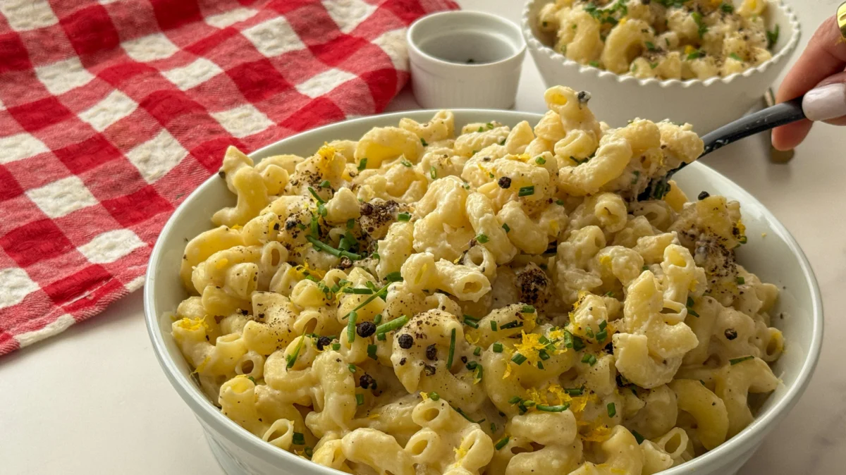 The Roman Renaissance: Elevating Comfort with Cacio e Pepe-Inspired Mac and Cheese