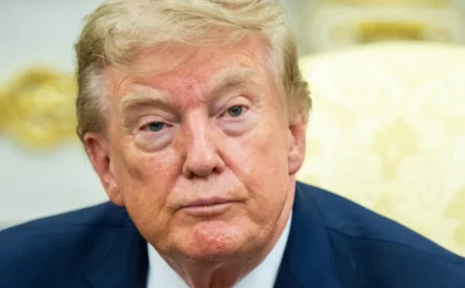 Trump Threatens Global Economic Sanctions Against Tehran’s Supporters Amid Escalating Strait of Hormuz Tensions
