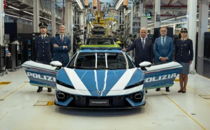A Legacy of Velocity and Valor: Lamborghini and the Italian State Police Unveil the Temerario