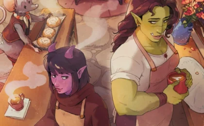 From Stable to Sanctuary: The Cozy World of ‘Legends & Lattes’ Expands into Graphic Novel Territory