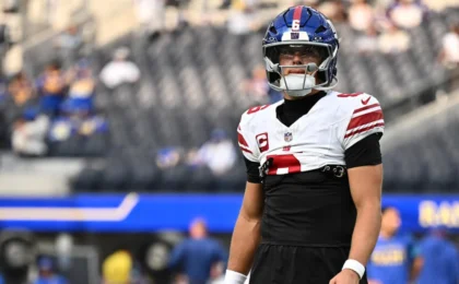 Giants’ Season Outlook Uncertain After Jaxson Dart Knee Injury