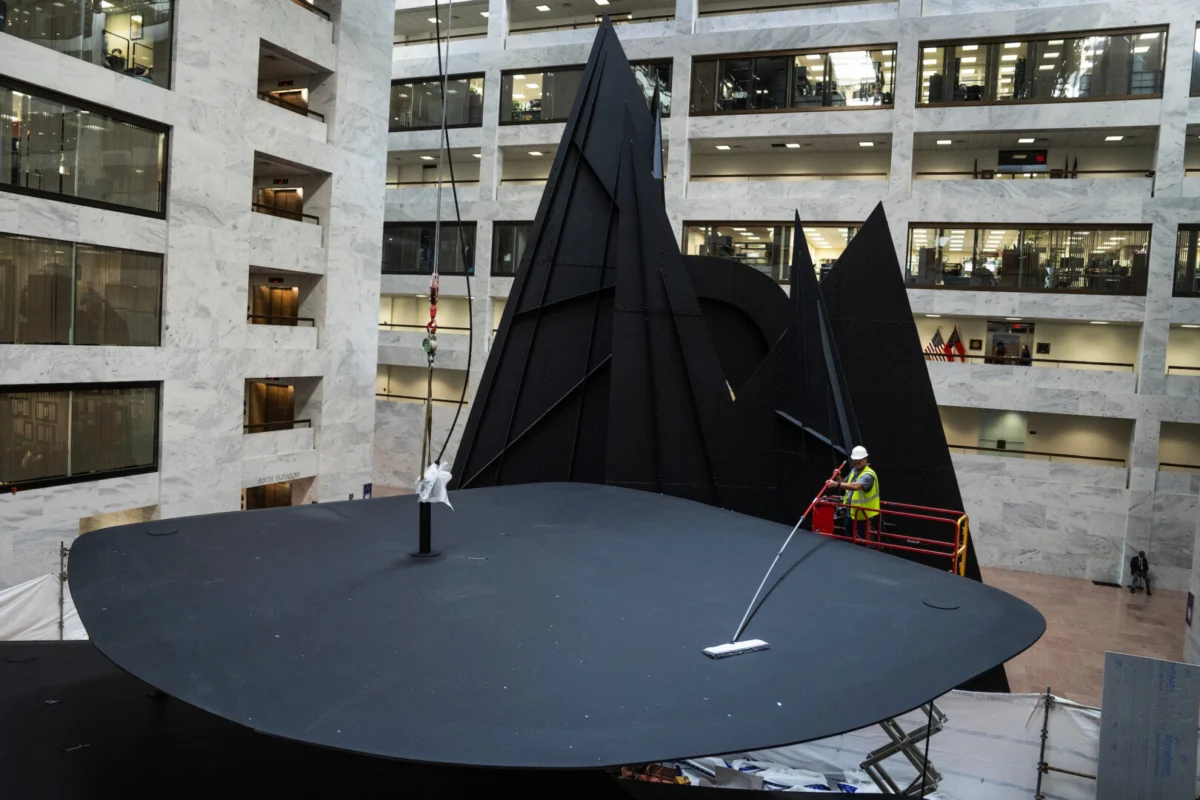 Restoring a Kinetic Monument: Alexander Calder’s ‘Mountains and Clouds’ Returns to the U.S. Senate