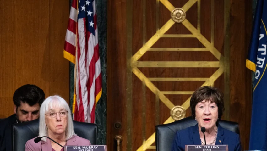 Senate Appropriations Stalemate Pushes Federal Government to the Brink: Collins and Murray Gridlocked as Shutdown Deadline Nears