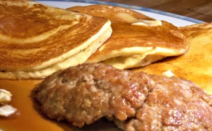 The Evolution of the Breakfast Hybrid: Mastering the Art of the Sausage-Stuffed Pancake