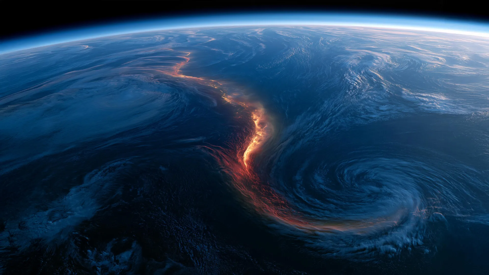 The Great Decoupling: How Volcanism and Human Emissions are Rewriting the Rules of Our Oceans