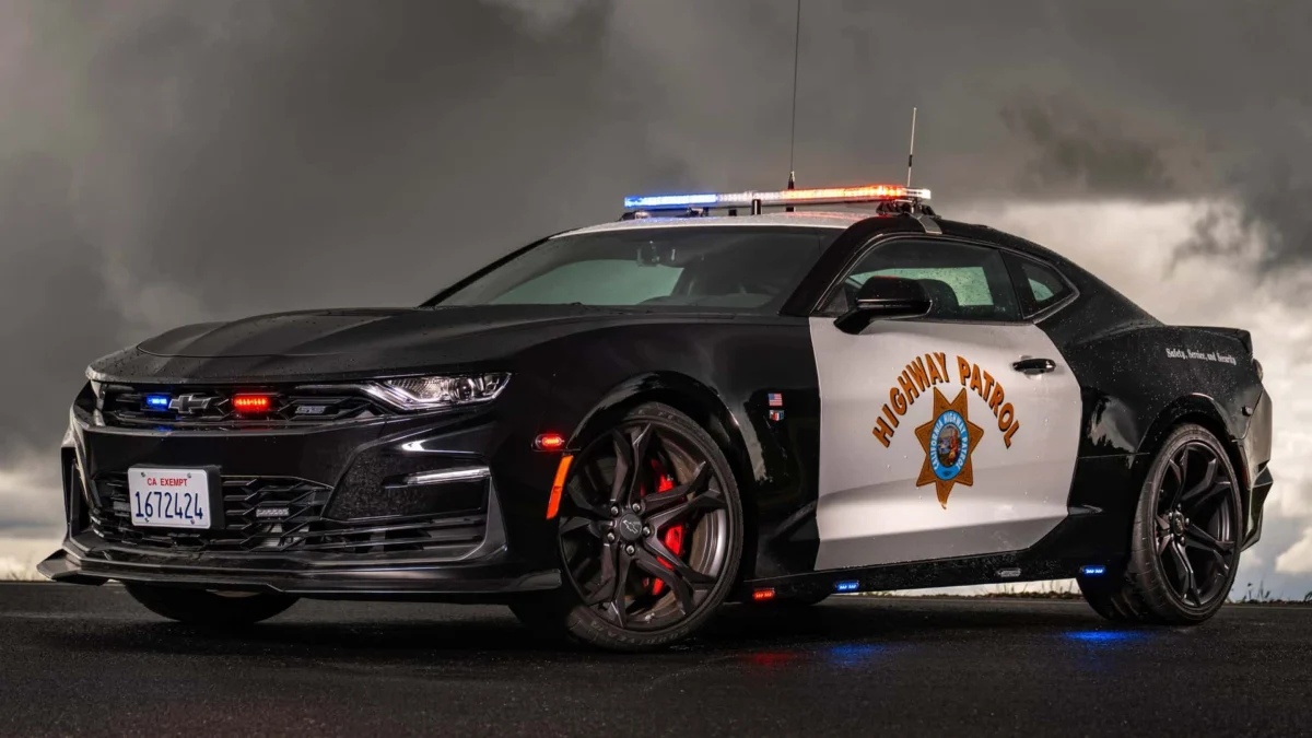 The Last of the Line: California Highway Patrol Rolls Out Its Final Chevrolet Camaro Pursuit Vehicle