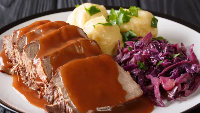 The Ultimate Comfort Upgrade: Elevating German Sauerbraten with the Savory Depth of Bratwurst