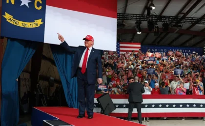 Trump Rallies North Carolina Republicans as Economic Headwinds and Polling Deficits Threaten Critical Senate Seat