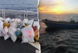 U.S. Coast Guard Intercepts Smuggling Vessel, Recovering Over a Ton of Marijuana in High-Seas Operation