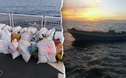 U.S. Coast Guard Intercepts Smuggling Vessel, Recovering Over a Ton of Marijuana in High-Seas Operation