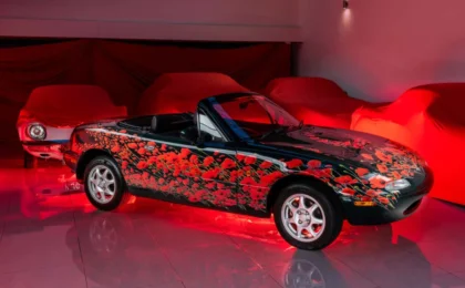 A Rolling Tribute: Mazda and Mission Motorsport Unveil Third Poppy Art Car
