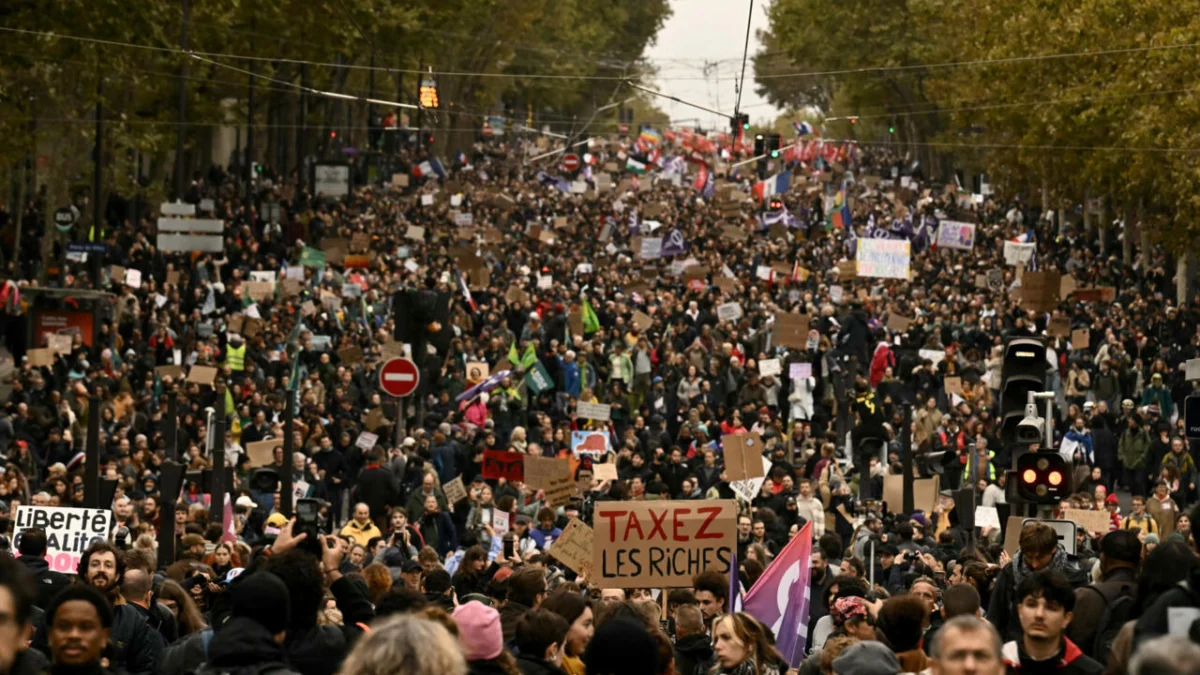 France Gripped by Massive Nationwide Protests Over Cost-of-Living Crisis