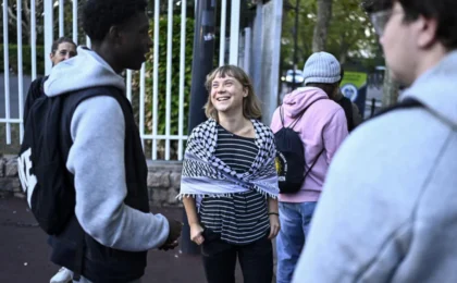 Nationwide Unrest: French Students and Unions Protest Education Crisis as Greta Thunberg Joins Standoff