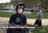 Paris in Turmoil: Student Uprisings Erupt Amid Escalating Tensions