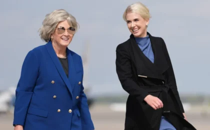 The Flying Court: Inside the High-Stakes Entourage Aboard Trump’s Air Force One