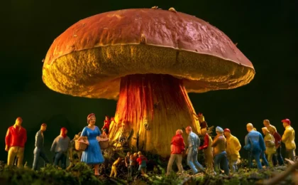 The Lilliputian Enigma: Science Decodes the Mystery of the "Tiny People" Mushroom