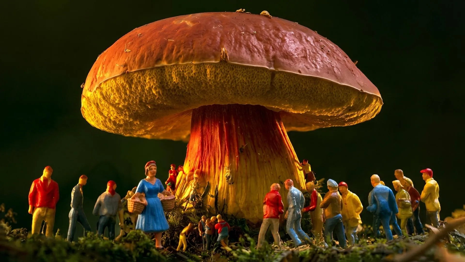 The Lilliputian Enigma: Science Decodes the Mystery of the "Tiny People" Mushroom