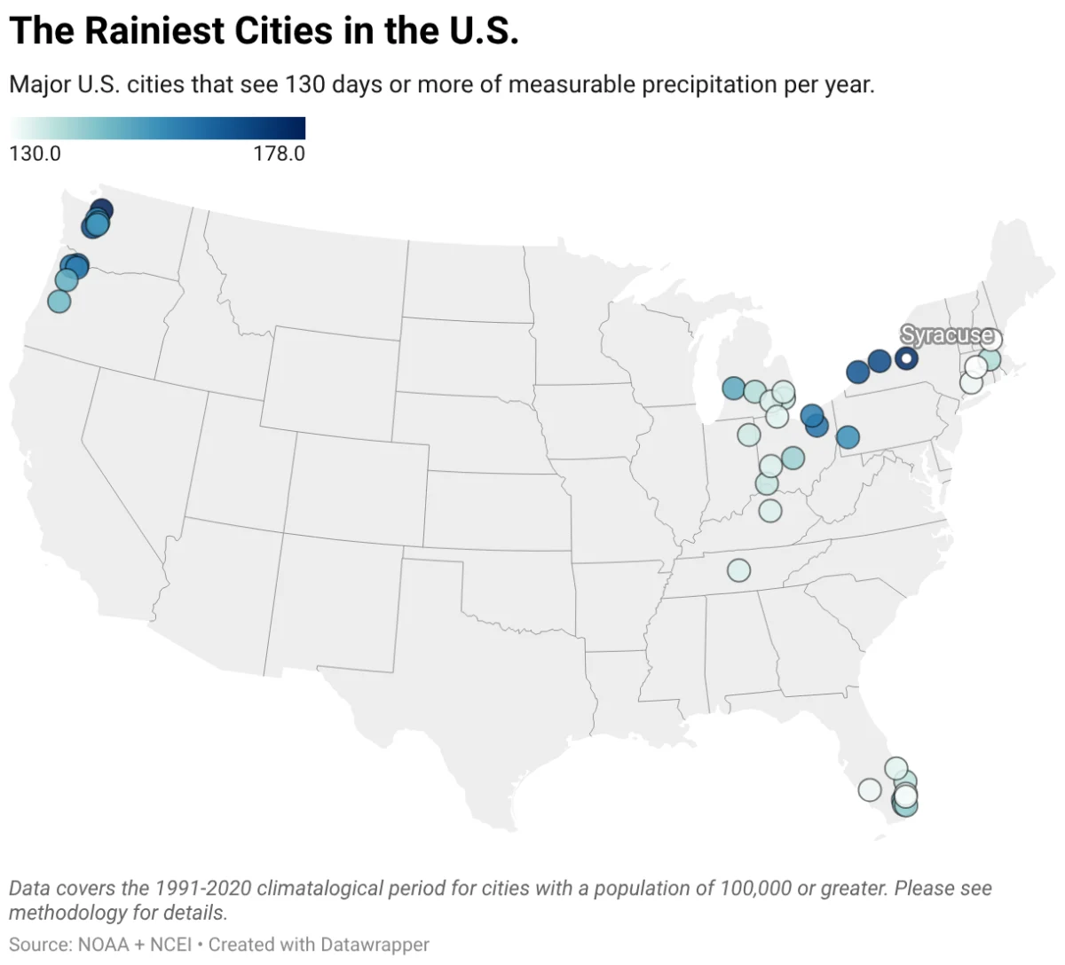 The Sky’s Toll: Navigating Real Estate and Risk in America’s Rainiest Cities