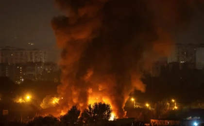 Under Siege: Kyiv Faces Renewed Missile Barrage as Winter Conflict Intensifies
