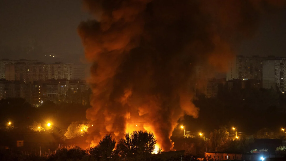 Under Siege: Kyiv Faces Renewed Missile Barrage as Winter Conflict Intensifies